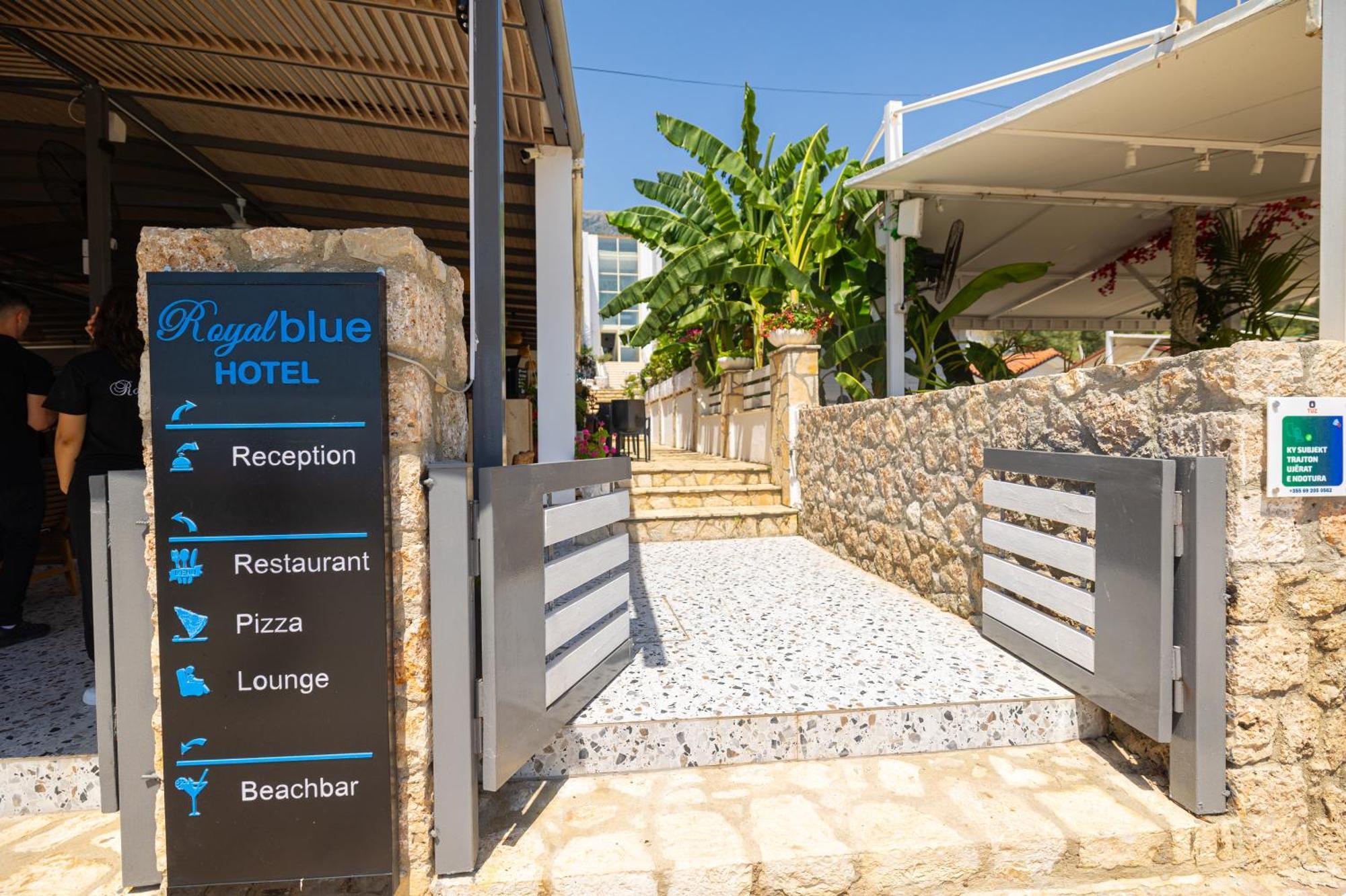Royal Blue Hotel Dhërmi Екстериор снимка